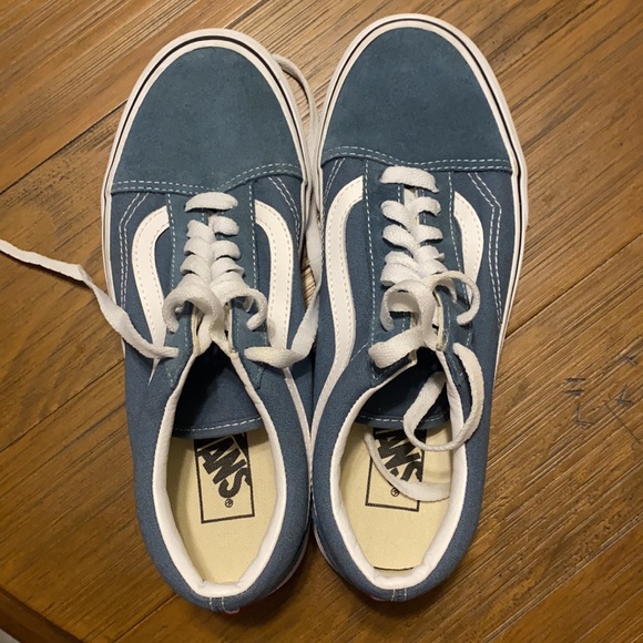 Blue vans with laces only wore once! - Picture 5 of 5